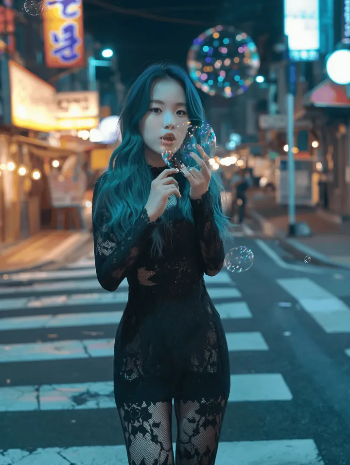 AI cinematic photography style example with DoMax AI