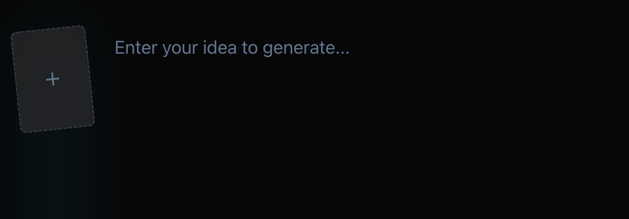 DoMax AI Video Generator input interface